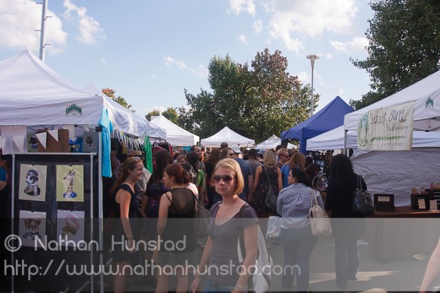 The Crafty Bastards Art Fair in Adams Morgan